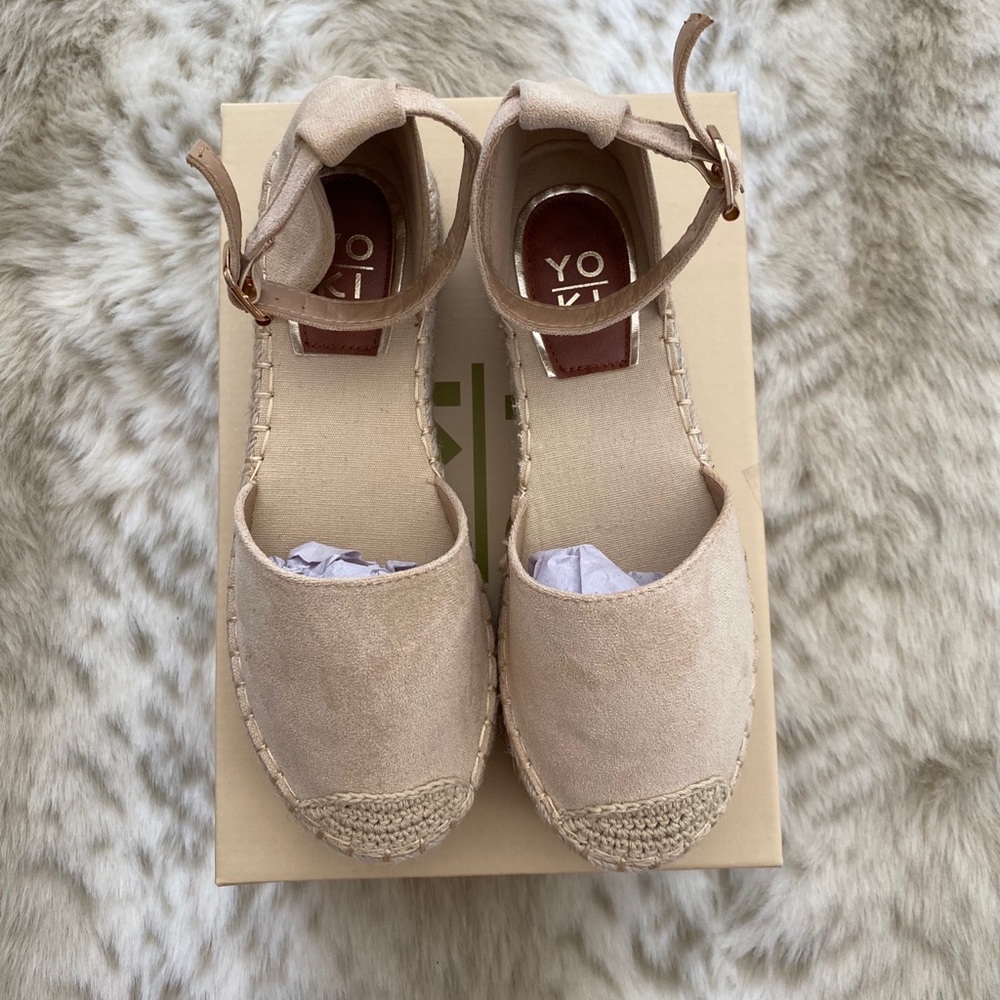 Forever21 women’s espadrille flatworm wedges